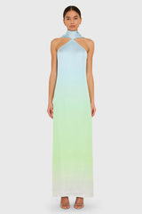 Ashton Maxi in Blue Ombre