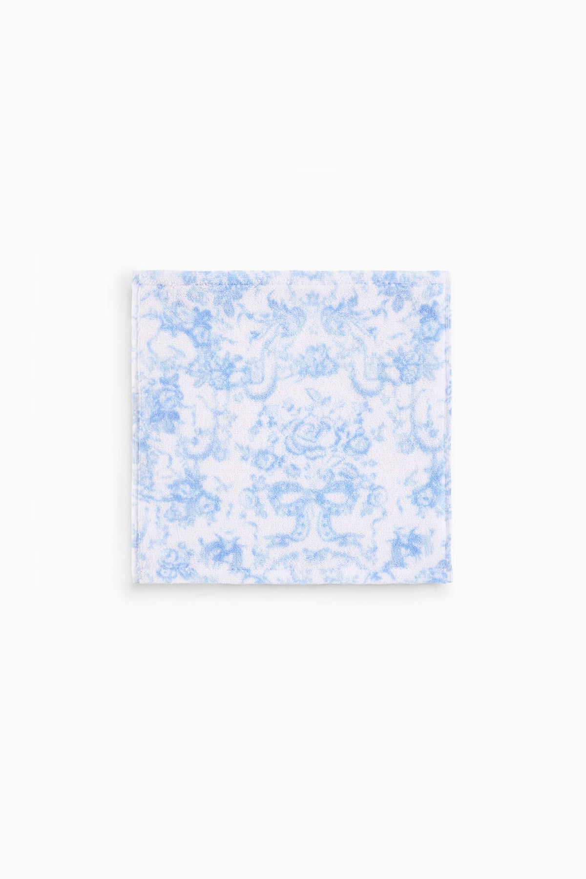 Cotton Wash Cloth - NANTUCKET BLUE