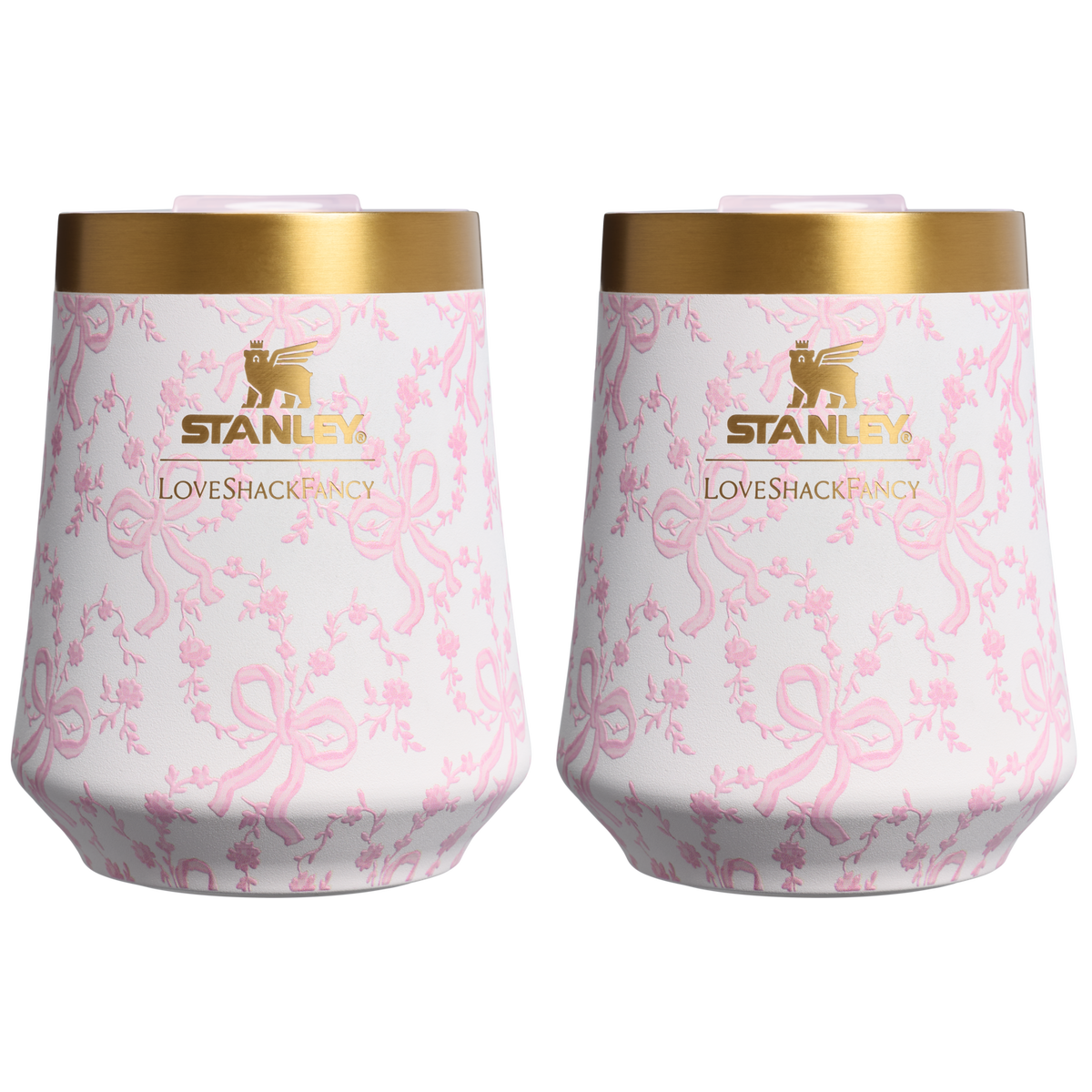 Stanley 1913 x LoveShackFancy Holiday The Reserve Wine Tumbler Set | 2-pack