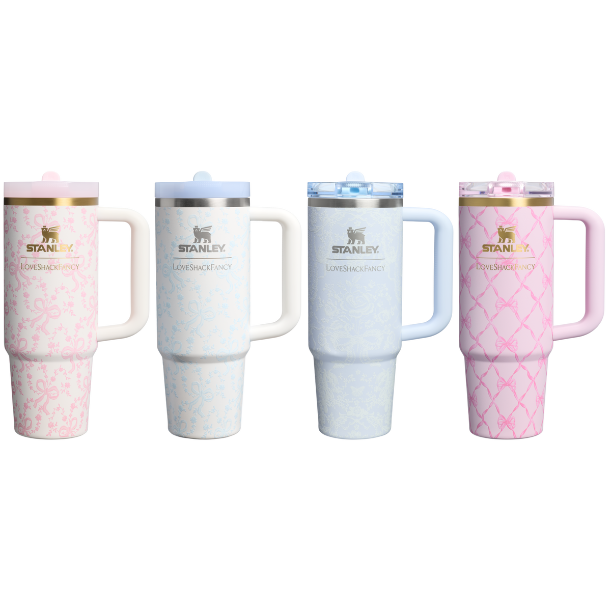 Stanley 1913 x LoveShackFancy Holiday The Quencher ProTour Set 4-pack
