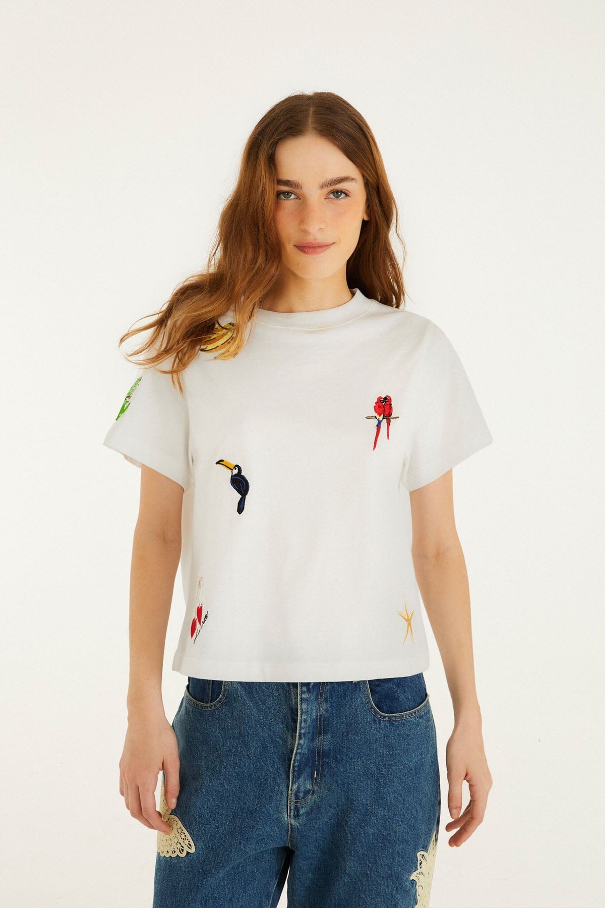 Off-White Cool Day Embroidered T-Shirt