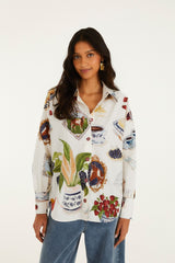 Off-White Country Table Buttoned Shirt
