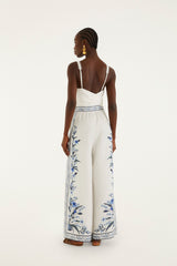 Off-White Flowers Arch  Maxi Jumpsuit