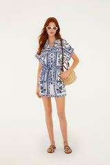 Off-White Wonderful City Belted  Romper
