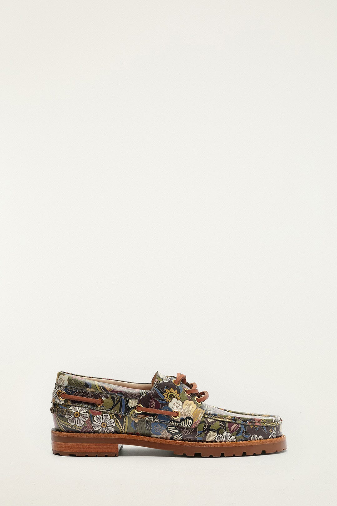 Printed Boat Shoes