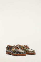 Printed Boat Shoes