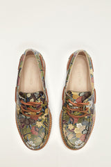 Printed Boat Shoes