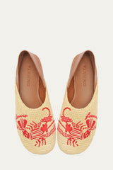 Raffia  Flat Loafer