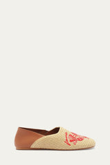 Raffia  Flat Loafer