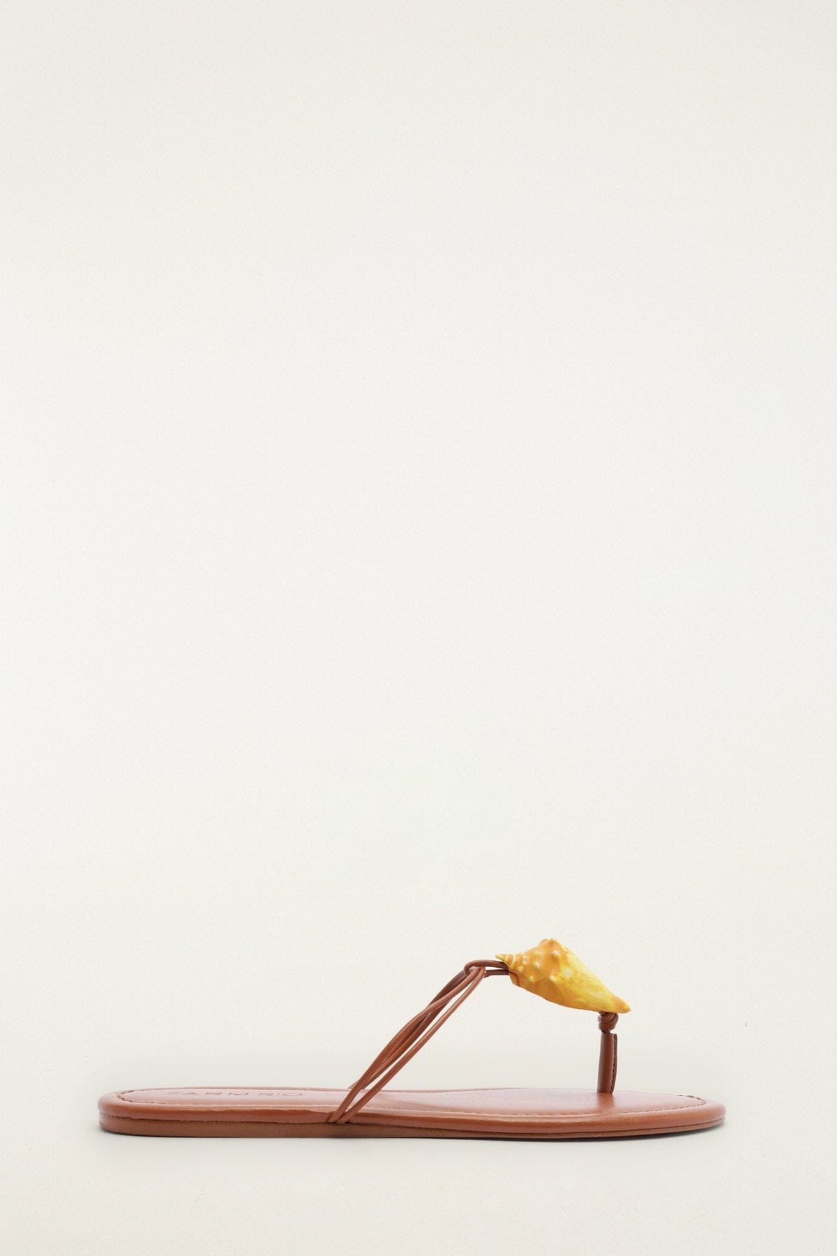 Shell Flat Sandal