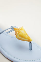 Shell Flat Sandal