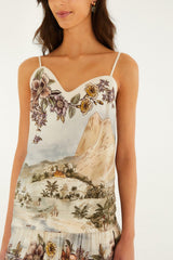 Toile De Rio Sleeveless Mini Dress