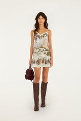 Toile De Rio Sleeveless Mini Dress