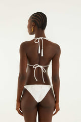 Triangle Bikini Top With Tie On The Neck