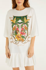 Tropical Royalty Mini Dress