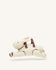 Bella Bunny Shaped Top Handle Bag - White