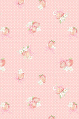 Peach Pom Pom Manuela Maxi Dress