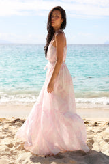 Hale Cotton Toile Print Cover-Up Dress