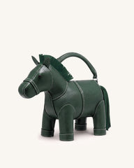 Harper Horse Top Handle Bag - Green