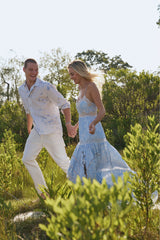 Hudley Cotton Unisex Shirt - WHISPER BLUE