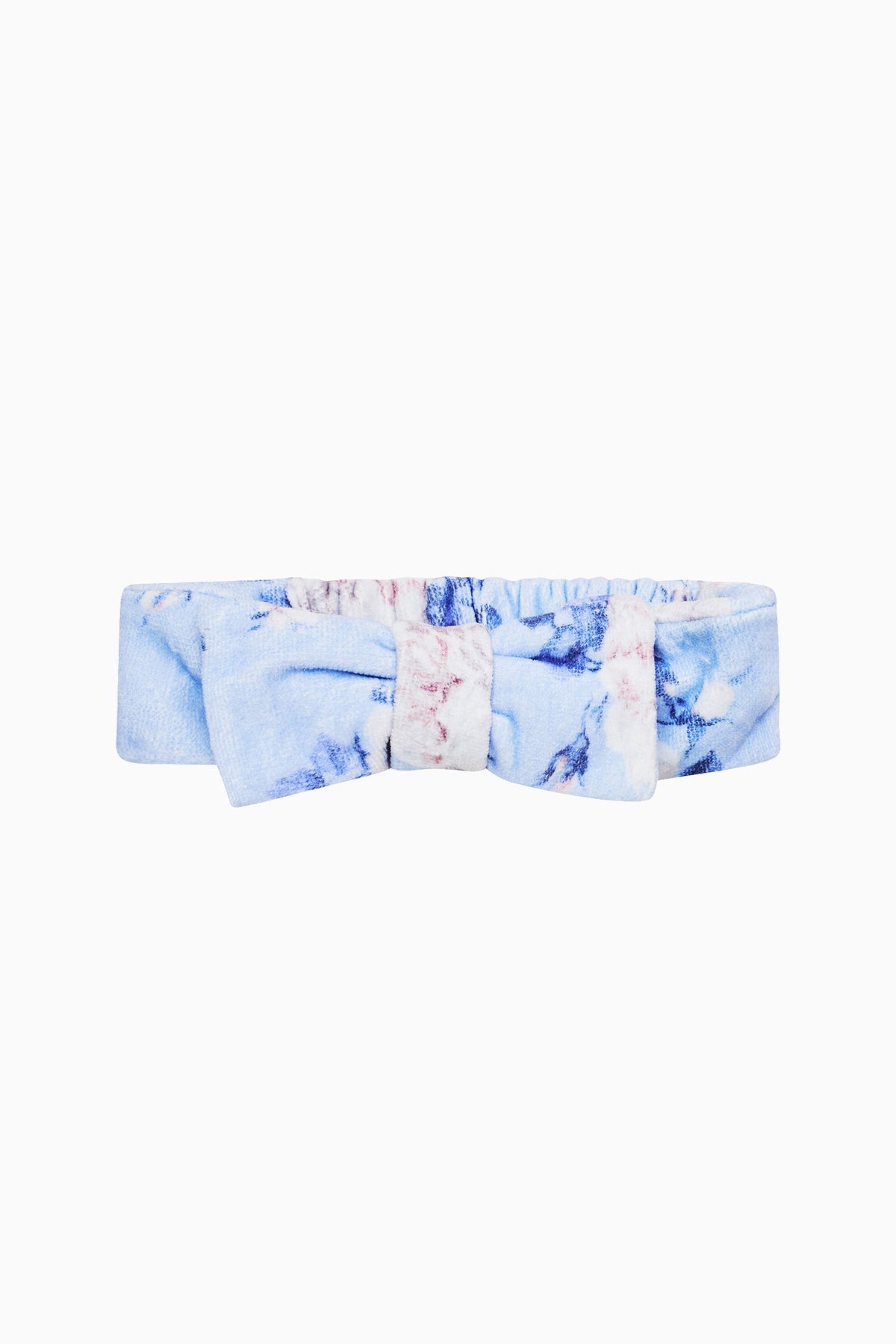 Bow Face Wash Beauty Headband - WHISPER BLUE